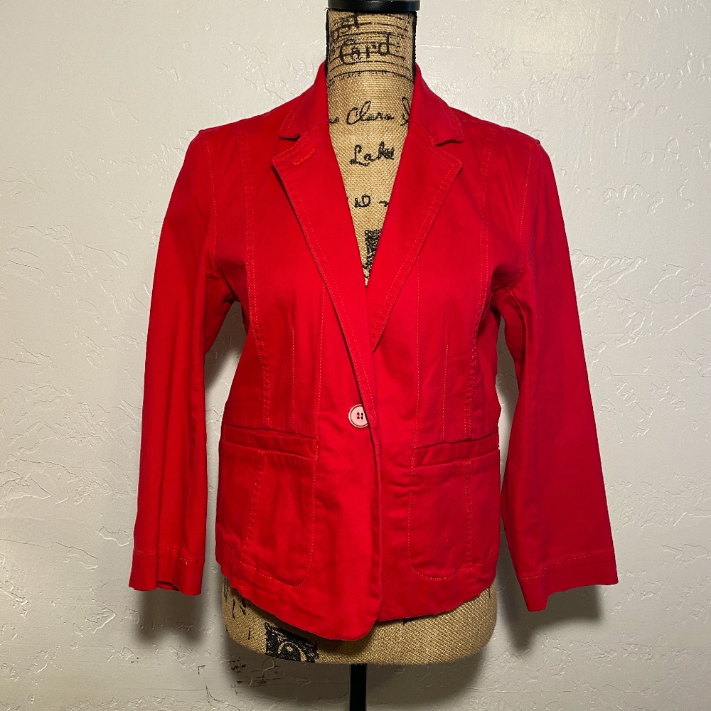Isaac Mizrahi blazer/jacket, size large